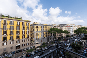 Viale Gramsci a Napoli, sede dello studio notarile